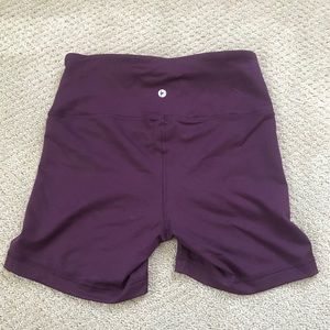 90 Degree By Reflex Purple Athletic Shorts Small